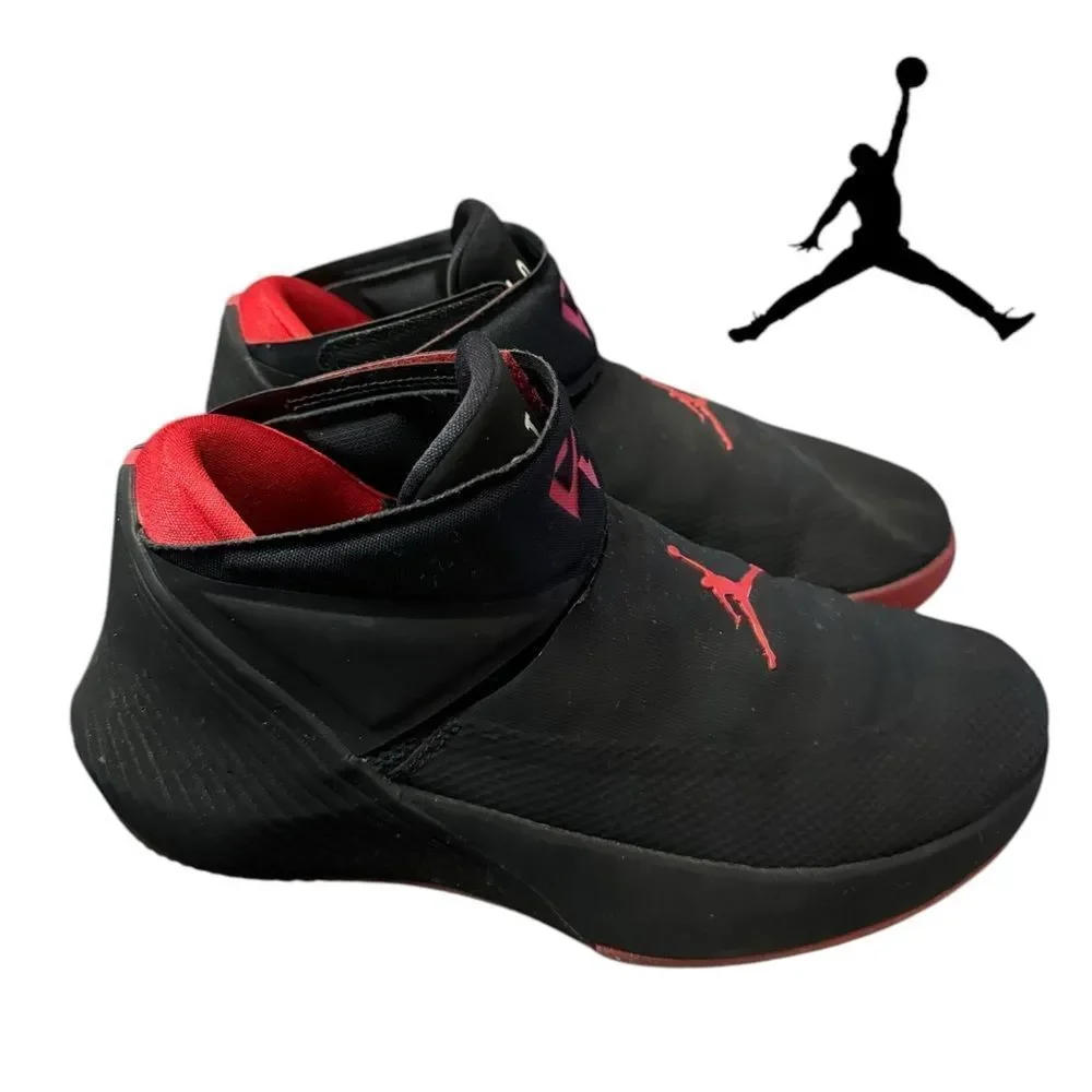 Jordan Nike Why Not Zer0.1 Bred Black Red Basketball Men's Sneakers 10